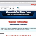 10 Minutes To Create Your Next Landing Page?